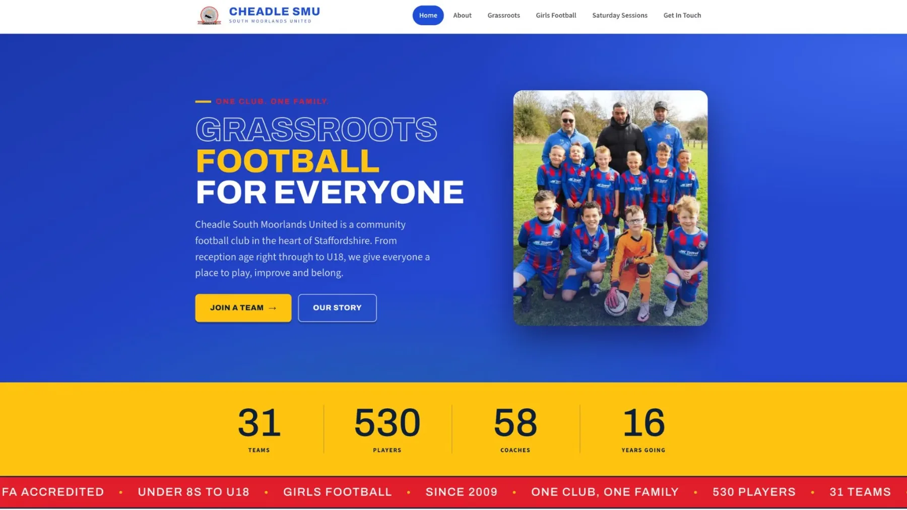 Cheadle SMU FC website